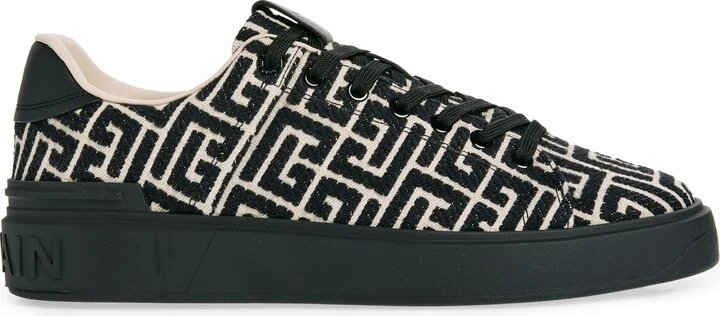 B-Court Monogram Low Top Sneaker - Image 4