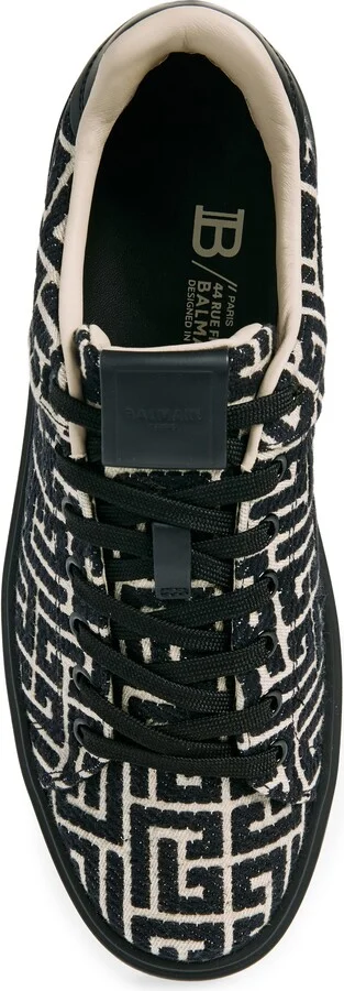 B-Court Monogram Low Top Sneaker - Image 6