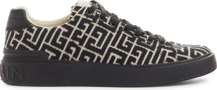 B-Court Monogram Low Top Sneaker - Image 3