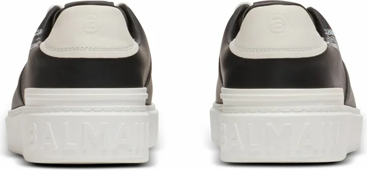 B-Court Printed Calfskin Trainers - Image 3