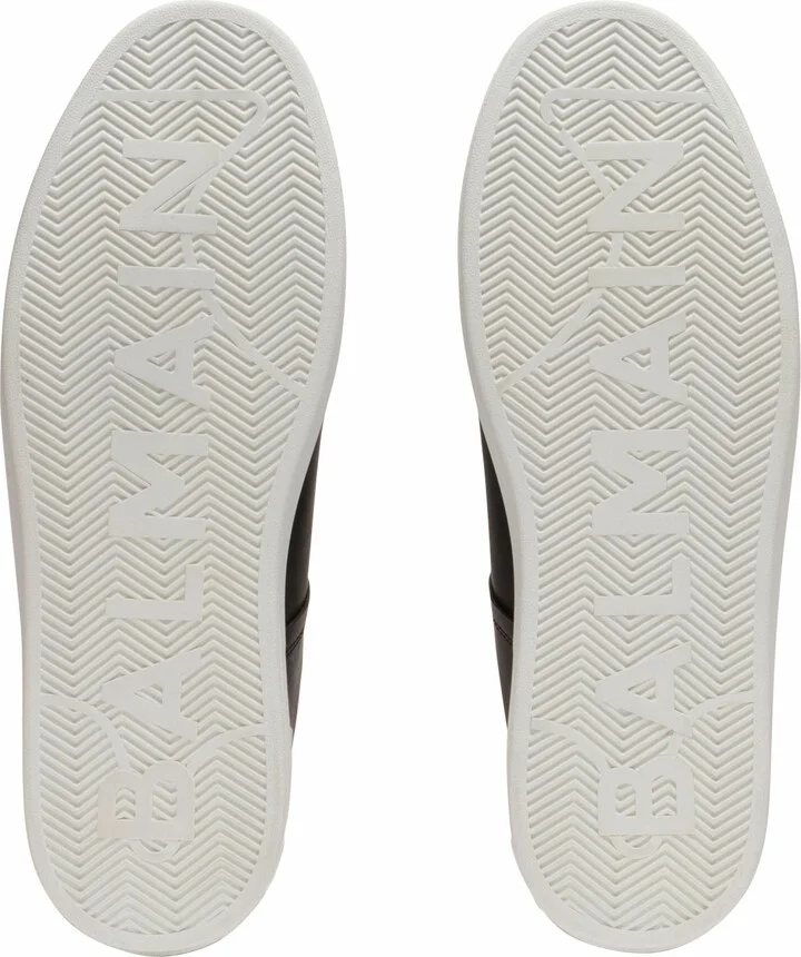B-Court Printed Calfskin Trainers - Image 6