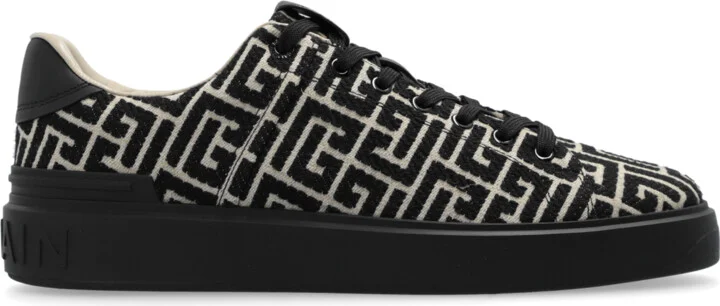 B-Court Sneakers, , - Black