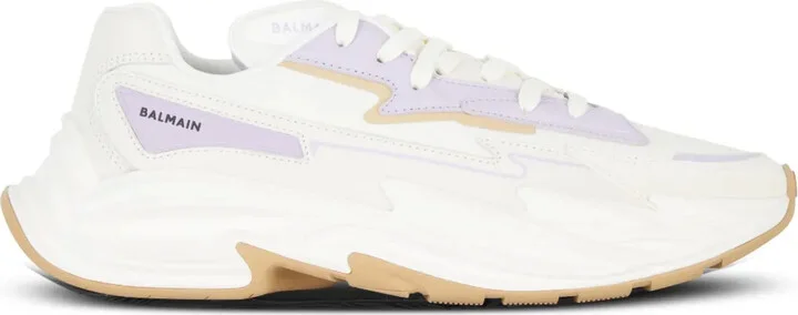 B-DR4G0N panelled lace-up sneakers
