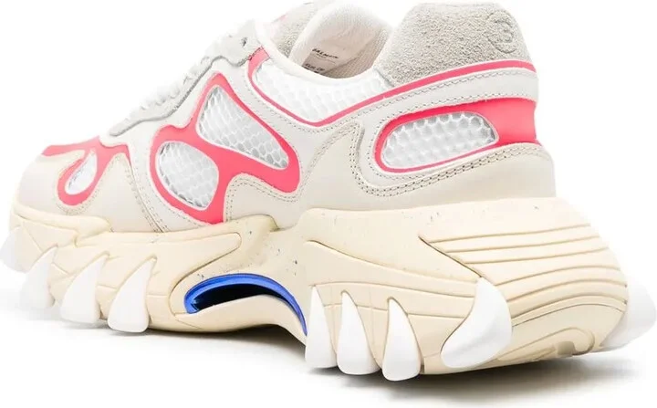 B-East panelled lace-up sneakers - Image 3