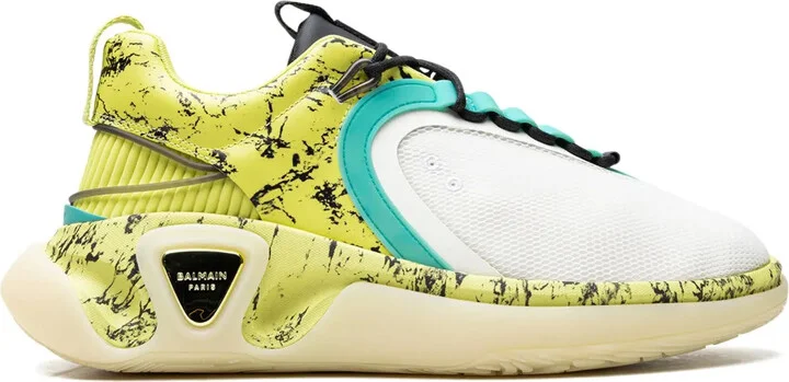 B Runner "Marble Print" sneakers