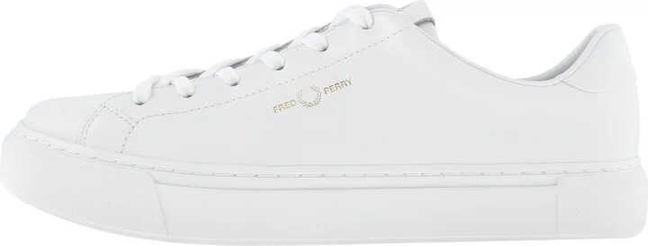 B71 Leather Trainers White