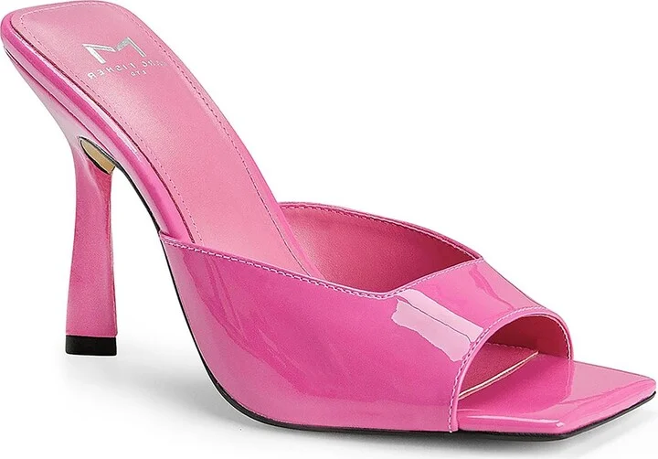 Baber Womens Faux Leather Stiletto Slide