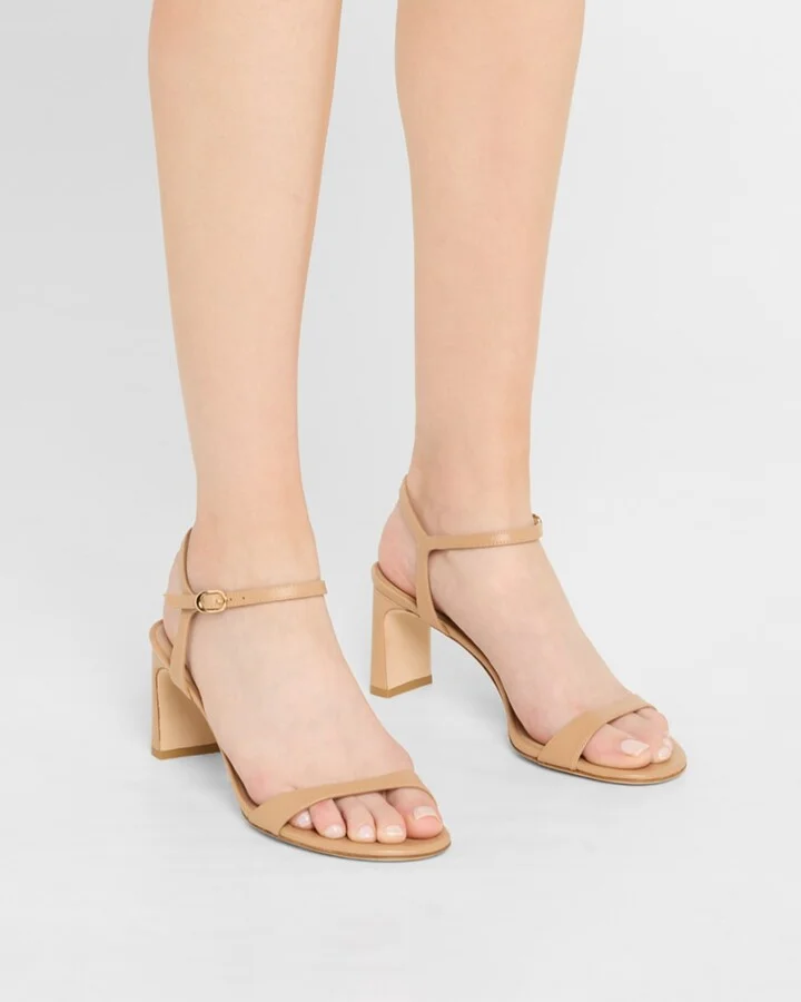 Babette Leather Ankle-Strap Sandals - Image 5