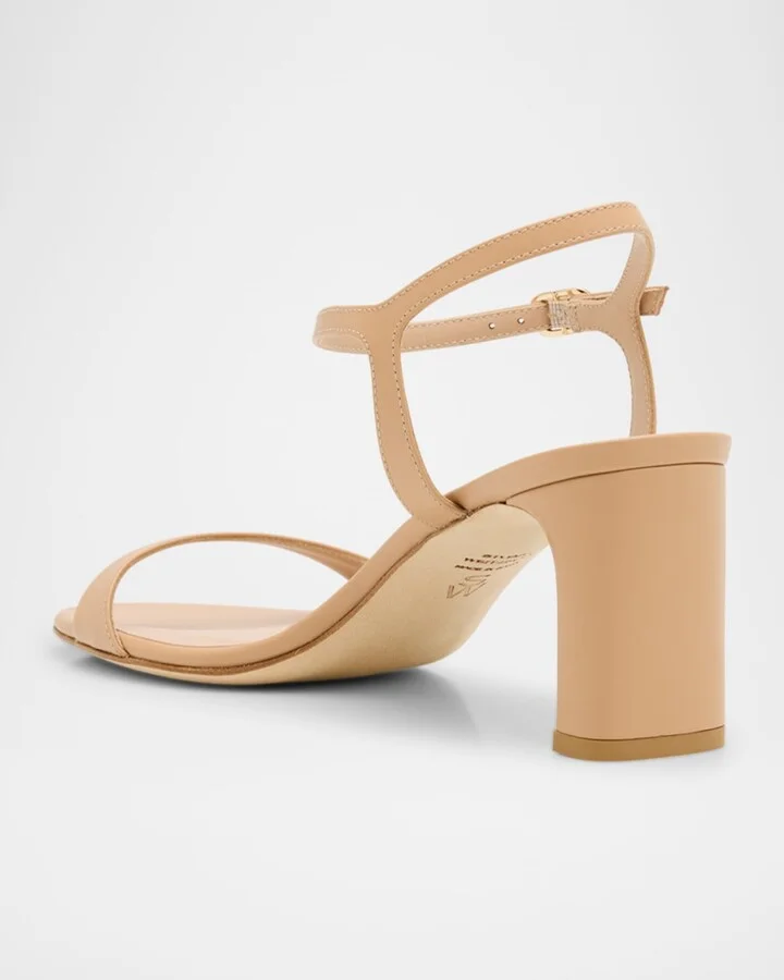 Babette Leather Ankle-Strap Sandals - Image 6