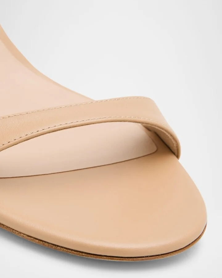 Babette Leather Ankle-Strap Sandals - Image 7
