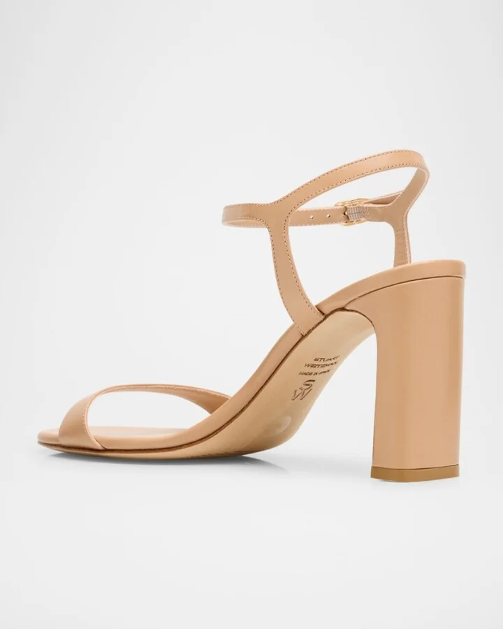 Babette Leather Ankle-Strap Sandals - Image 7