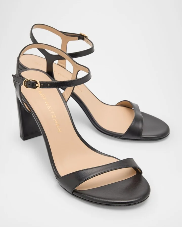 Babette Leather Ankle-Strap Sandals - Image 9