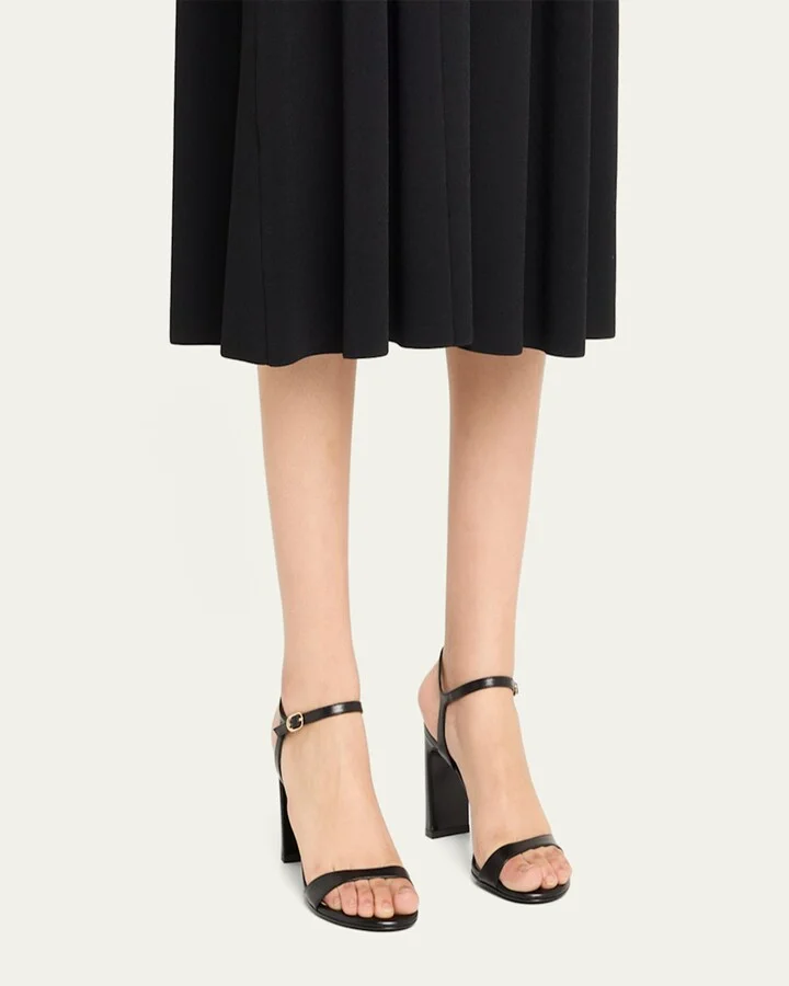 Babette Leather Ankle-Strap Sandals - Image 7