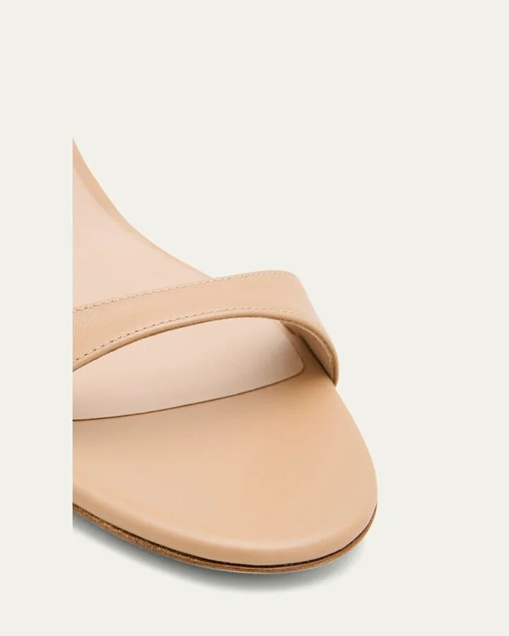Babette Leather Ankle-Strap Sandals - Image 3