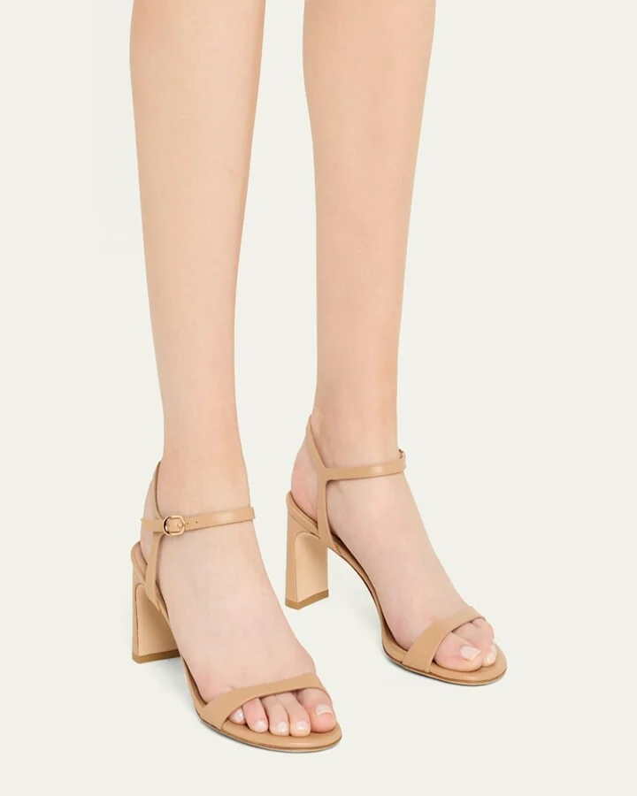 Babette Leather Ankle-Strap Sandals - Image 4