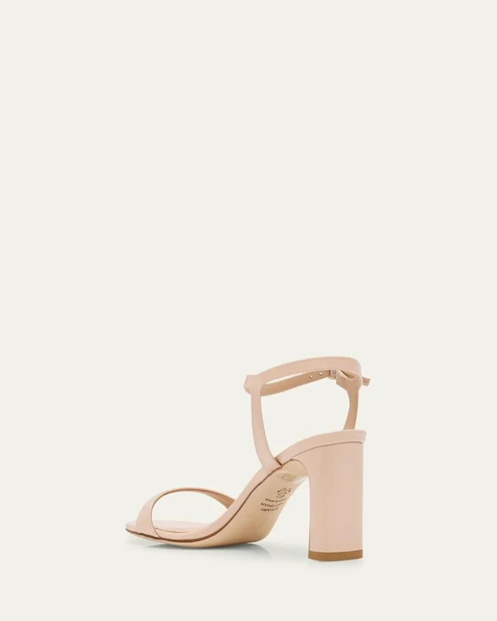 Babette Patent Ankle-Strap Sandals - Image 2