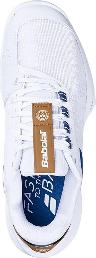 Babolat Jet Tere 2 All Court Wimbledon Womens Tennis Shoes - White/blue navy - Image 2