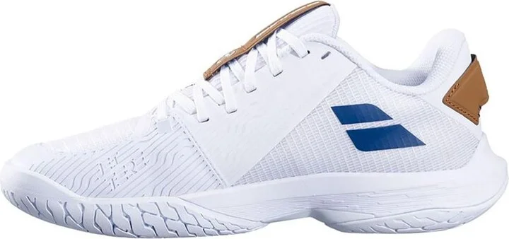 Babolat Jet Tere 2 All Court Wimbledon Womens Tennis Shoes - White/blue navy - Image 3