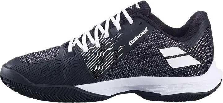 Babolat Jet Tere 2 Clay Mens Tennis Shoes - Black/white - Image 2