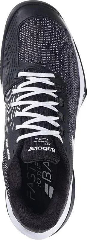 Babolat Jet Tere 2 Clay Mens Tennis Shoes - Black/white - Image 3