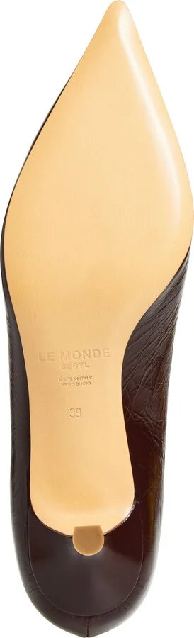 Babouche Kitten Heel Pump - Image 6