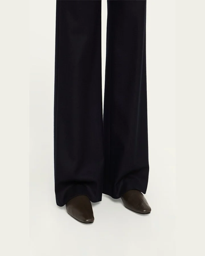 Babouche Leather Ballerina Flats - Image 3
