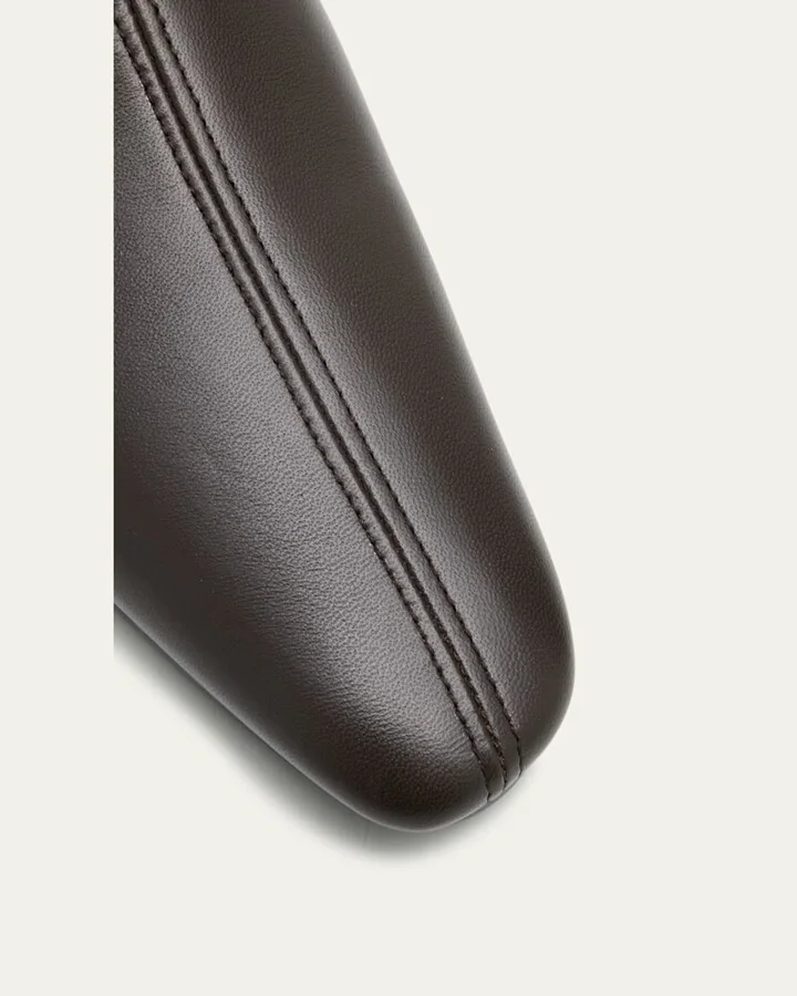 Babouche Leather Ballerina Flats - Image 8