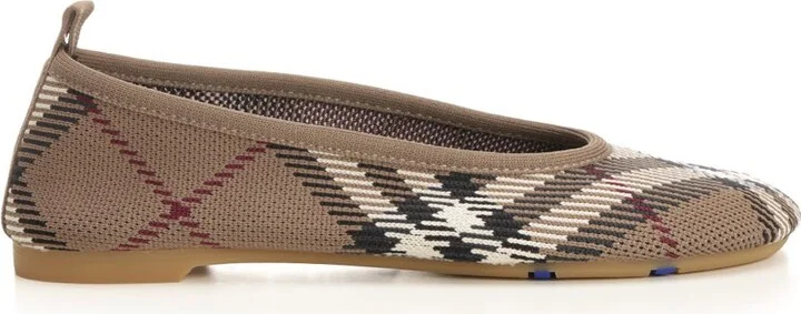 'baby' Check Ballerinas