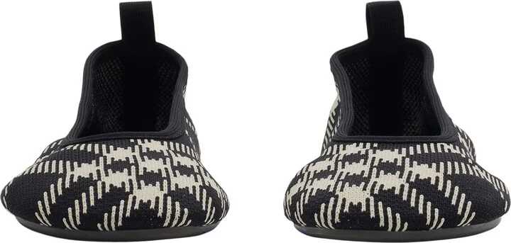 Baby Check Knit Ballerina Flat - Image 3