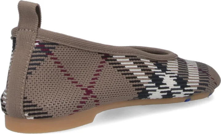 'baby Check' Knit Ballet Flats - Image 4