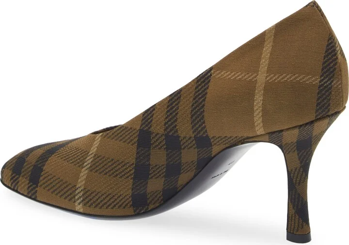 Baby Check Knit Pump - Image 2