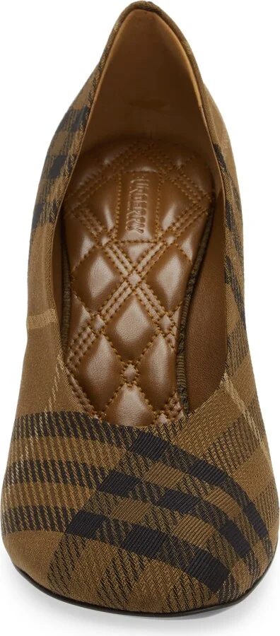 Baby Check Knit Pump - Image 4