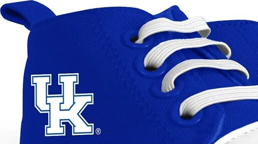 BabyFanatic Pre-Walkers High-Top Unisex Baby Shoes - NCAA Kentucky Wildcats