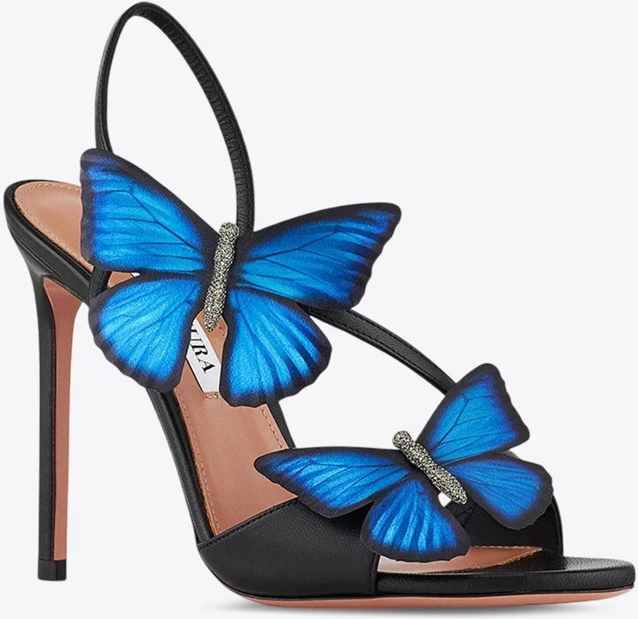 Babylon 105 Butterfly Applique Sandals - Image 2