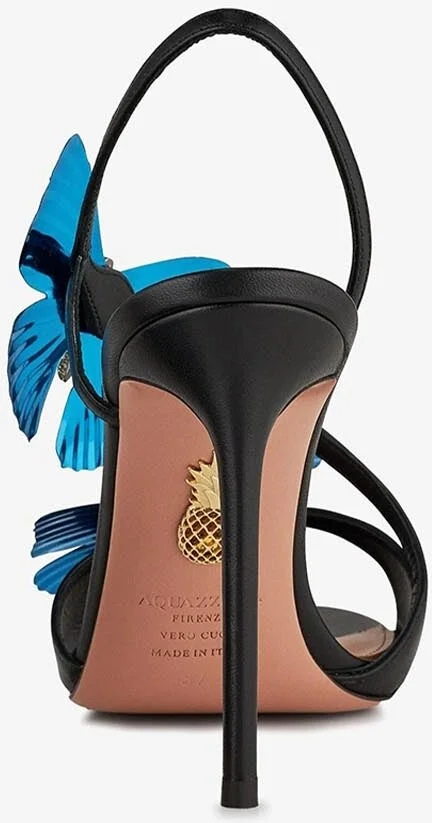 Babylon 105 Butterfly Applique Sandals - Image 2
