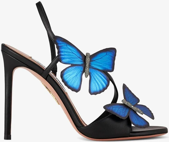 Babylon 105 Butterfly Applique Sandals
