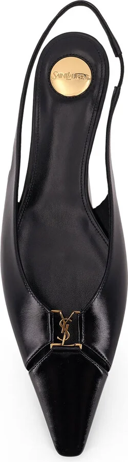 Babylone 00 Bal Leather Slingback Ballerinas - Image 4