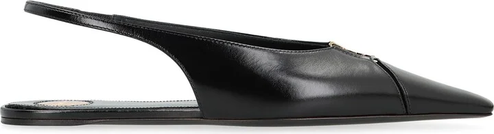 Babylone Pointy-toe Slingback Ballet Flats - Image 2