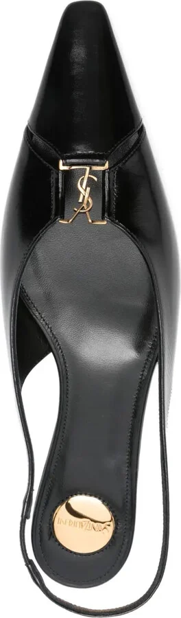 Babylone slingback pointed-toe flats - Image 4