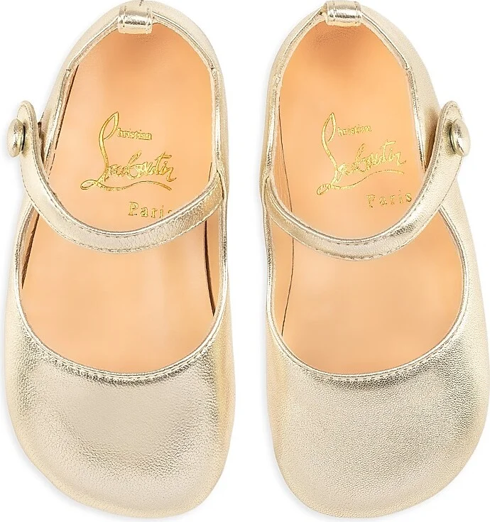 Baby's Baby Love Chick Ballerinas - Gold - Size 2.5 (Baby) - Image 4