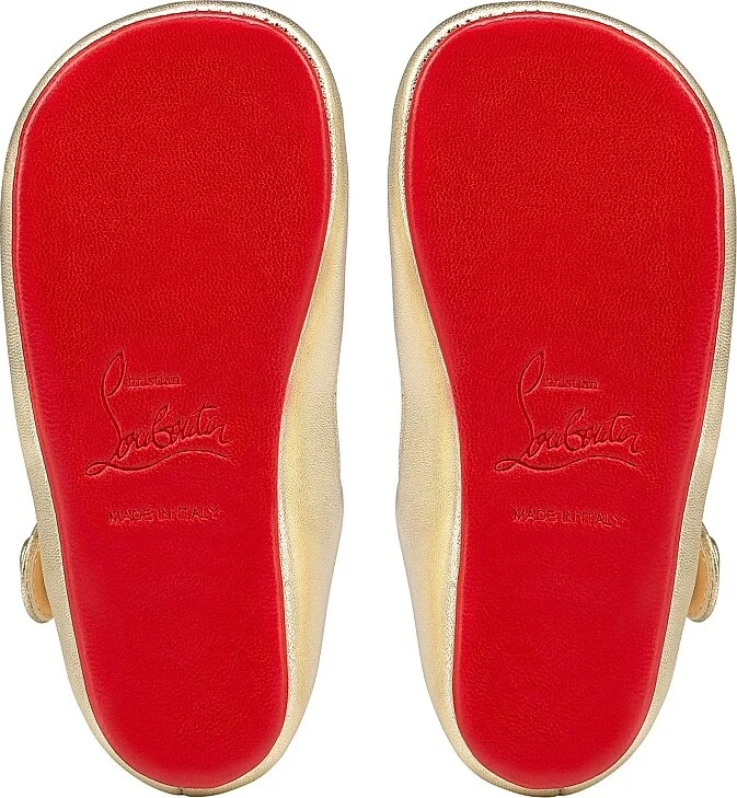 Baby's Baby Love Chick Ballerinas - Gold - Size 2.5 (Baby) - Image 5