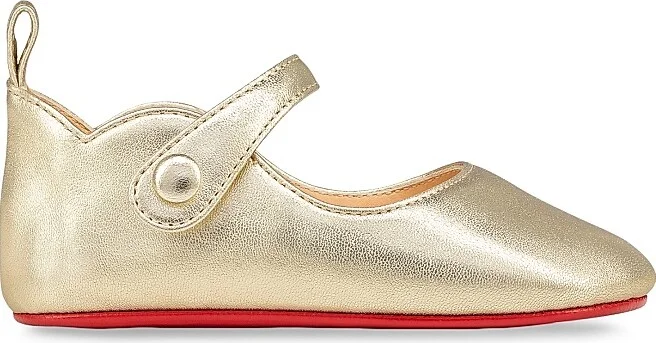 Baby's Baby Love Chick Ballerinas - Gold - Size 2.5 (Baby)