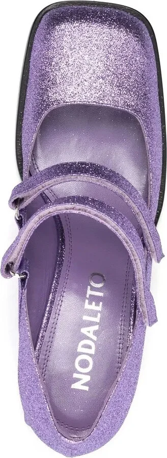 Bacara 55mm glitter mary-jane shoes - Image 4