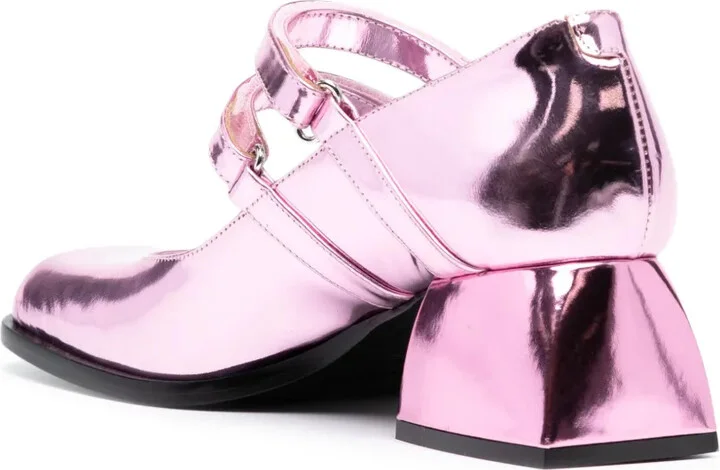 Bacara 75mm metallic pumps - Image 3