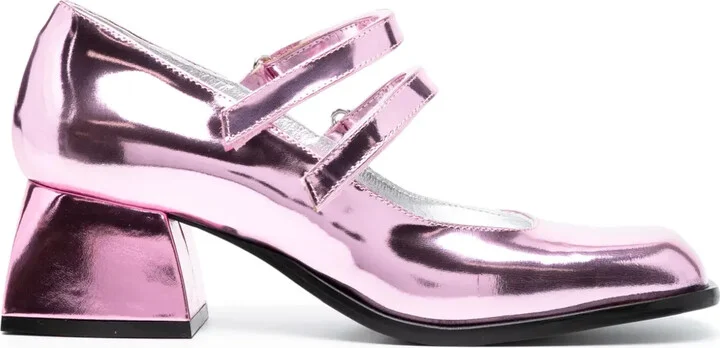 Bacara 75mm metallic pumps