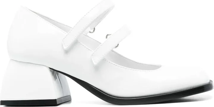 Bacara patent mary-jane shoes
