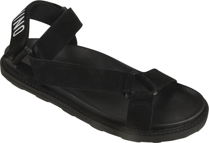 Back Logo Strap Sandals - Image 2