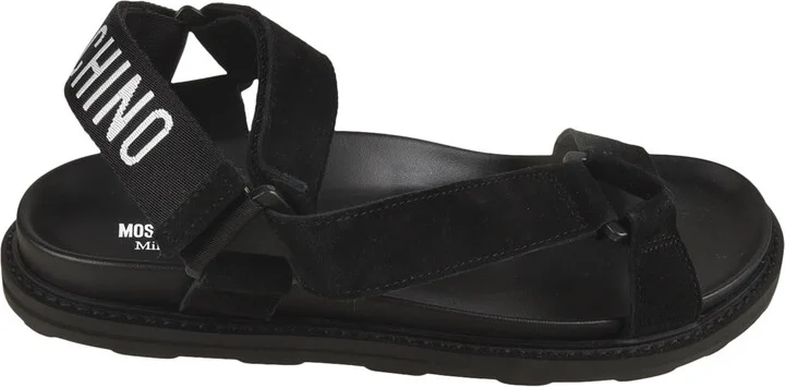 Back Logo Strap Sandals
