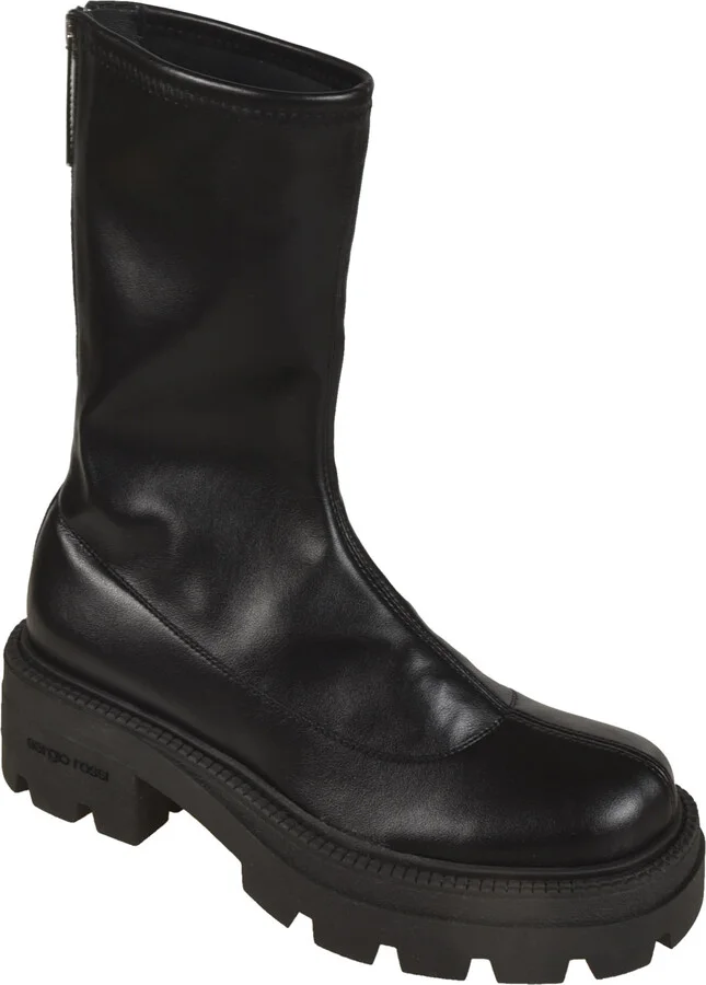 Back Zip Classic Boots - Image 2