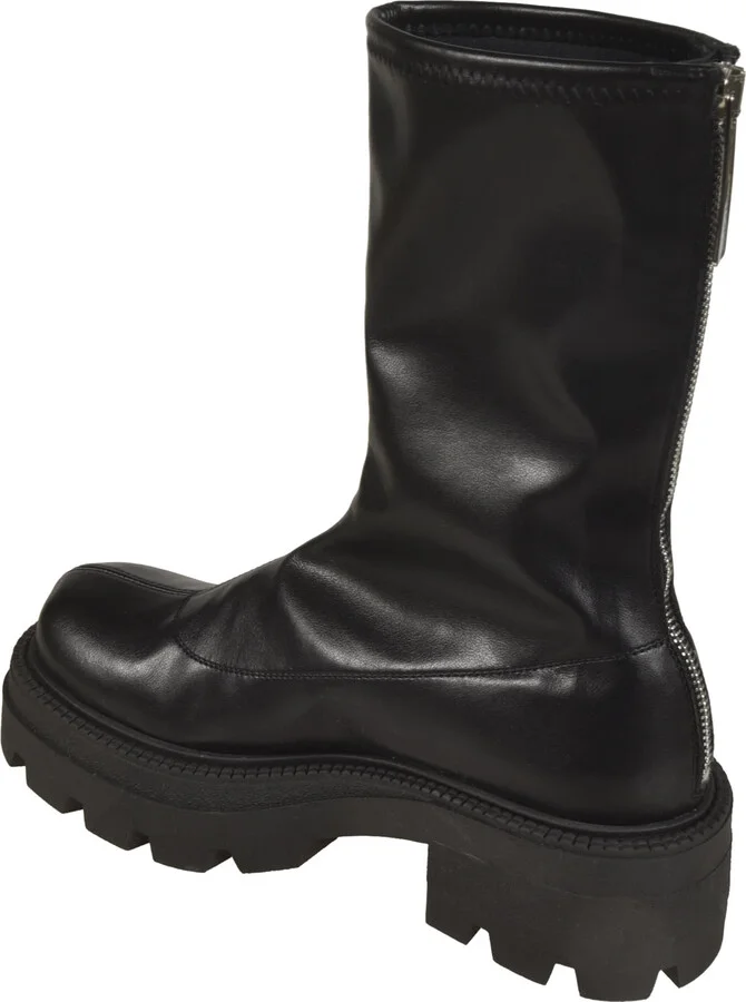 Back Zip Classic Boots - Image 3